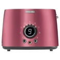thumbnail image 1 of Sencor STS-6054RD 2-Slice Premium Metallic Toaster with Digital Button and Toaster Rack (Red), 1 of 4