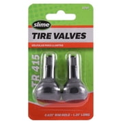Slime Tubeless Tire Valves Replace TR415 Rubber Tire Valves - 20161