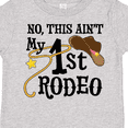thumbnail image 4 of Inktastic No, This Ain't My 1st Rodeo Cowboy Hat and Lasso Boys or Girls Toddler T-Shirt, 4 of 5