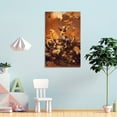 thumbnail image 4 of Frank Frazetta Painting Posters Fantasy School Poster Wall Art Poster Gifts Bedroom Prints Home Decor Hanging Picture Canvas Painting Posters 24x36inch(60x90cm), 4 of 6
