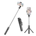 thumbnail image 1 of Stick Extendable Selfie Stick Tripod for Phone . Length 67.2cm/26.5in with Detachable Phone Clip Remote Shutter Phone Tripod for Vlog Selfie Live Streaming Group Photo Video, 1 of 7