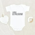thumbnail image 2 of Funny Baby Onesie Cute Baby Onesie As Seen On Ultrasound Text Baby Onesie Unique Baby Onesie Unique Baby Clothes, 2 of 5