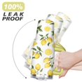 thumbnail image 6 of Yellow Lemon 40 Oz Tumbler with Handle Lid and Straw, Stainless Steel Double Walled Vacuum Insulated Cup, Cute Anniversary Wedding Birthday Gifts Tumbler for Women Men Friends Outdoor Indoor, 6 of 7