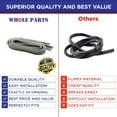 thumbnail image 6 of Whole Parts Range Oven Door Seal Gasket Part# 000623-000 - Replacement and Compatible with Some Viking Ranges or Ovens, 6 of 6