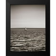 thumbnail image 2 of Plank, Savanah 15x18 Black Modern Framed Museum Art Print Titled - USA, Seattle, sailboat in Elli, 2 of 5