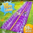 thumbnail image 4 of stargo 18 x 5 ft - Slip and Slide, Water Slides for Kid - Backyard waterslide for Kids, Outdoor Fun Summer Water Toys, Water Activities for Kids and Adults for Backyard Fun, Ages 4-8, 5, 6, 7, 8-12 +, 4 of 5