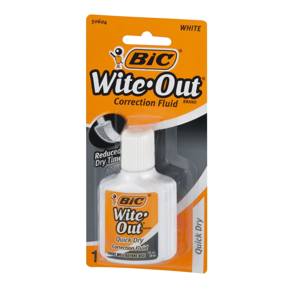 BiC Wite-Out Quick Dry Correction Fluid 