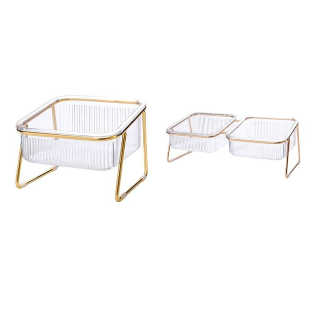 Tazón de Alimentación para Mascotas, Perros Y Gatos, con Soporte, Alimentador de Sunnimix Cuencos para gatos