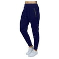 thumbnail image 4 of Galaxy by Harvic 3-Pack Women's Loose Fit Fleece Jogger Sweatpants (S-5XL), 4 of 5