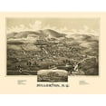 thumbnail image 2 of Burleigh 14x12 Gold Ornate Wood Framed with Double Matting Museum Art Print Titled - Millerton New York - Burleigh 1887, 2 of 4