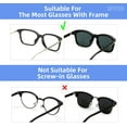thumbnail image 5 of UPITOR 10 Pairs Eyeglass Nose Pads, Silicone Anti-Slip Nose Pads for Eyeglasses, 4 Pairs Ear Hooks for Glasses, 4 Pairs Soft Silicone Ear Stems Covers, 10 Pairs Ear Clips Supports for Glasses, 5 of 7