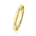 thumbnail image 5 of Ross-Simons Women's 2mm 14kt Yellow Gold Wedding Ring, Women's, Adult, 5 of 5