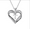 N, variant on Valentines Day Gifts for Mom I Love You for Always and Forever Love Heart Pendent Necklace Mom Necklace Mama Necklace Silver Rhinestone Initial Necklaces for Women Mothers Day Gifts from Daughter A