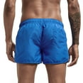 thumbnail image 6 of YOTMKGDO 5 Inch Inseam Shorts Men, Mens Swim Trunks, Summer Trousers Surfing Splicing Spring and Swimming and Beach Shorts Men's Men's Board Shorts, Board Shorts Men's Blue+XL, 6 of 9
