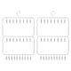 thumbnail image 1 of BESTYASH 2Ud De Plástico Plegable Con Clips Para Prendas Pequeñas Y De Espacio, 1 of 8