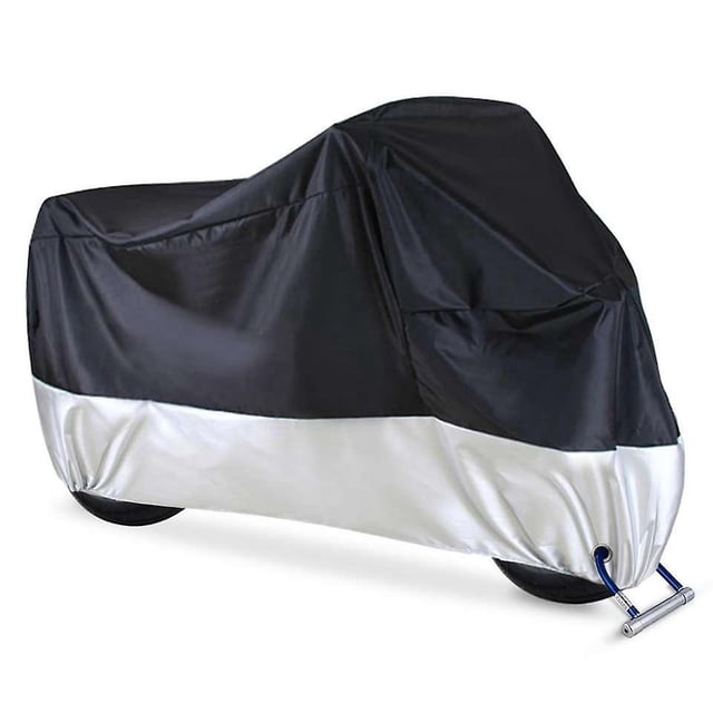 Funda para motocicleta, protección impermeable para exteriores para todas las estaciones, apta para bicicletas de turismo, helicópteros y cruceros, protege contra el polvo, los escombros, la lluvia y