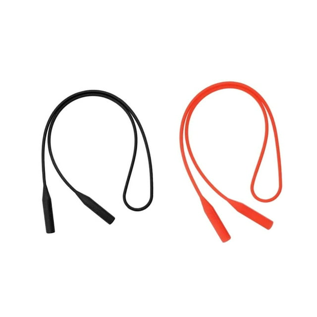 2 Piezas de Gafas de Silicona, Cable para El Cuello, Correa Ajustable Impermeable para Gafas Salvador Correa de gafas de silicona