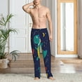thumbnail image 2 of Honiee Dinosau Space Explorer for men - a sleek fusion of Straight Pajama Pants, versatile Lounge Pants, and cozy Sleepwear, all rolled into one-Large, 2 of 6