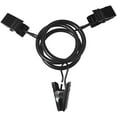 thumbnail image 4 of 1 Inch Metal Curtain Rings with Clips in Black, Curtain Hangers Clips, Drapery Clips with Rings, Set of 20, 4 of 7
