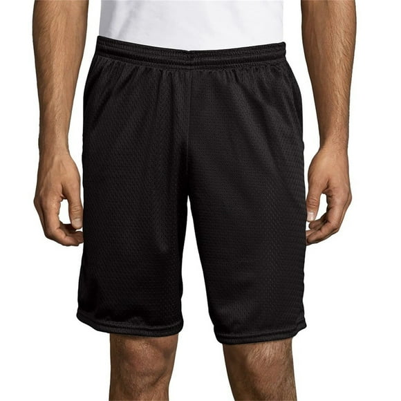XLZWNU Gym Shorts Men, Mens Athletic Shorts, Mesh Shorts Straight Basketball Training Running Fitness Sports Shorts Short Short Active Fit, Sweatpants for Men, Men's Shorts Black Xl