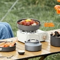 thumbnail image 4 of Kieccall Outdoor Camping Frying Pan, Non-Stick Aluminum Cookware with Folding Handle, Portable Pan for Backpacking, Hiking, Picnic & Campfire Cooking, 4 of 8