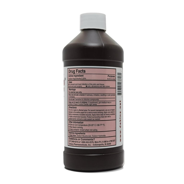 Century Pharmaceuticals 0436-0936-161 Sodium Hypochlorite