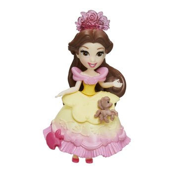 Disney Princess Deluxe Belle Baby Doll Includes Tiara And Bottle For Girls Ages 2 Walmart Com
