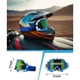 thumbnail image 5 of Motorcycle Goggle ATV Dirt Bike Off Road Racing Motocross Goggles for Men,Women, Adults, 5 of 6