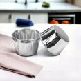 thumbnail image 2 of The Baker Celebrations Metallic Silver Baking Cups, 100 Count, 2 of 6