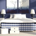 thumbnail image 3 of Swing Arm Wall Lamp Plug in Wall Mount Opaque Ivory Linen Shade 40W 2-Way Cord Covers(1 Light), 3 of 9