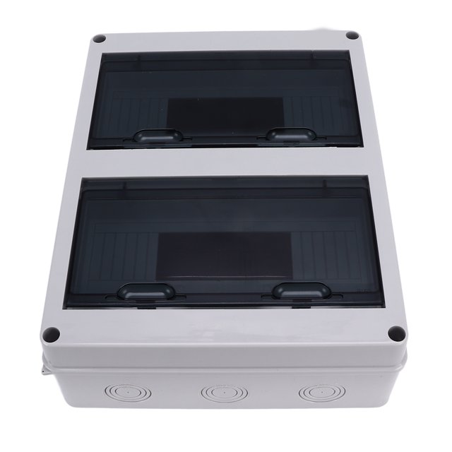 Junction Case, Transparent Cover IP65 Waterproof Durable Distribution Box ABS PC Broad Use For Outdoor