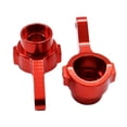thumbnail image 2 of 2 Unids de de Dirección Metal Piezas de Actualización para Modelo de Coche a 1/12 rojo, 2 of 6
