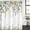 Sage Green, variant on Eucalyptus Leaves Shower Curtain Set - 48" x 72" Washable Bathtub Curtain with 12 Hooks, Green Summer Botanical Rustic Waterproof Fabric Stall Shower Curtains for Bathroom/Bathtub Décor