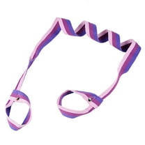 LOLIPPYY Cotton Yoga Mat Sling 1Pcs Red Color for Yoga Lovers with Adjustable Loops and Simple Design