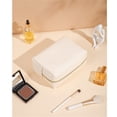 thumbnail image 4 of Portable Travel Wash Bag Female Cute Waterproof Makeup Storage Pouch Large Capacity Cosmetic Organizer Beauty Women Case (Black (small)), 4 of 7