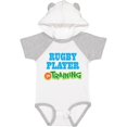 thumbnail image 3 of Inktastic Rugby Player in Training Boys or Girls Baby Bodysuit, 3 of 5