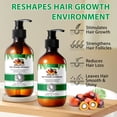 thumbnail image 6 of Aliver Batana Shampoo and Conditioner Set | Reduce Breakage Deep Moisturizing for Men & Women 10.56 fl.oz X2, 6 of 10