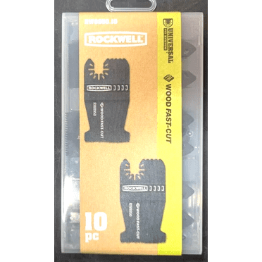 Rockwell 10pc Wood Fast-Cut Oscillating Multi-Tool Blades RW8950.10 BRAND NEW