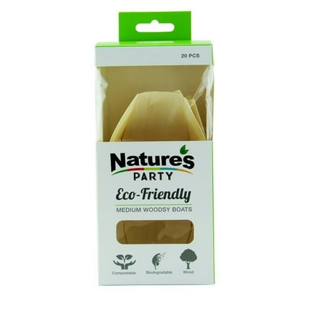 Packnwood 8NPBBOIS146B 5.1 x 3.1 in. Wooden Boat - 240 Piece