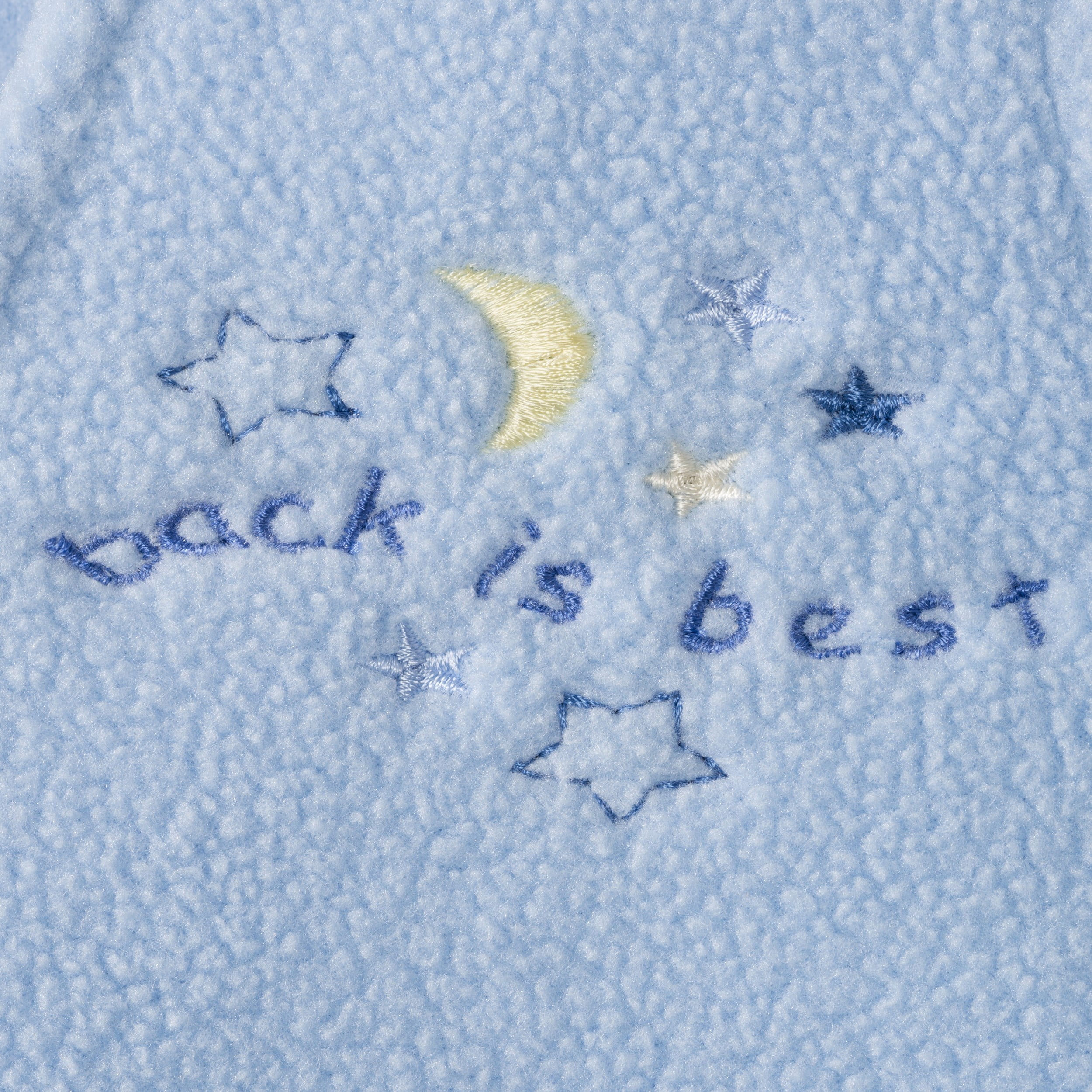 HALO SleepSack Wearable Blanket, Micro-Fleece, Baby Blue, Toddler Boys, Extra Large, 18-24 Months