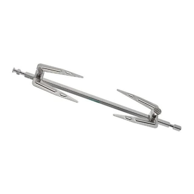 Ltdhehe Fourchettes à Viande en Acier Inoxydable Fourchette à Air pour Friteuse à Air Chaud Brochette de Grill Rôtir Poulet Fourchettes à Poisson 28cm Rôtir Poulet Fourchettes