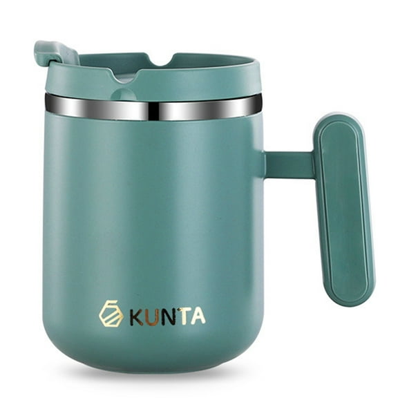 Insulated Coffee Mug with Handle, 15 oz Stainless Steel Togo Coffee Travel Mug, Reusable and Durable Double-Layer Coffee Mug