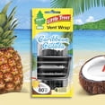 thumbnail image 4 of Little Trees Air Freshener Vent Wrap Caribbean Colada Fragrance 4-Pack, 4 of 11
