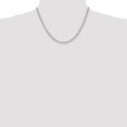 thumbnail image 2 of 14K White Gold necklace Rope chain 18 in 4 mm WG 4.0mm Regular, 2 of 5