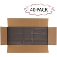 thumbnail image 6 of 10x6x6 Shipping Boxes Set of 40, White Corrugated Cardboard Box for Mailing Packing Gifts Small Business, 6 of 6