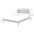 thumbnail image 5 of Allora Lit Plateforme Grand en Acajou, 5 of 5