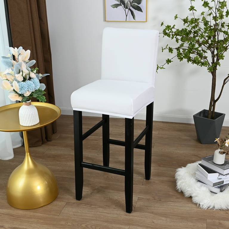 DONGPAI Stretch Bar Stool Covers for Counter Height Side Chair Slipcovers for Dining Room Cafe Chair Seat Cover Walmart