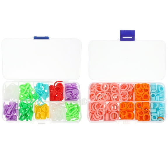 unbranded 2 Boxes Braided Counting Buckle Yarn The Crochet Kit for Beginners Knitting