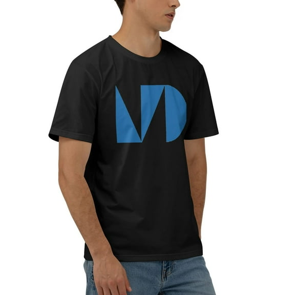 Miami Dade College Logo Men'S 170g Combed Cotton Short Sleeve T-Shirt