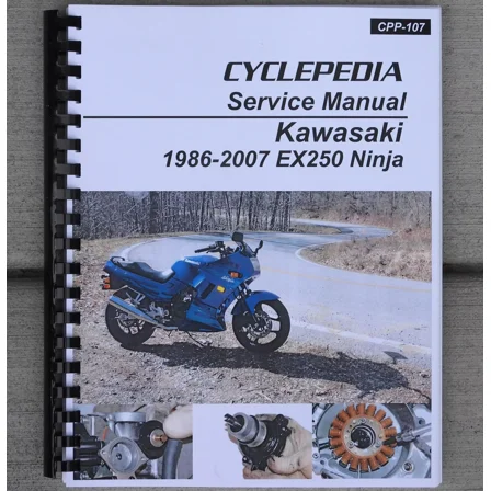 1986-2007 Kawasaki Ninja 250 EX250 SERVICE & REPAIR MANUAL
